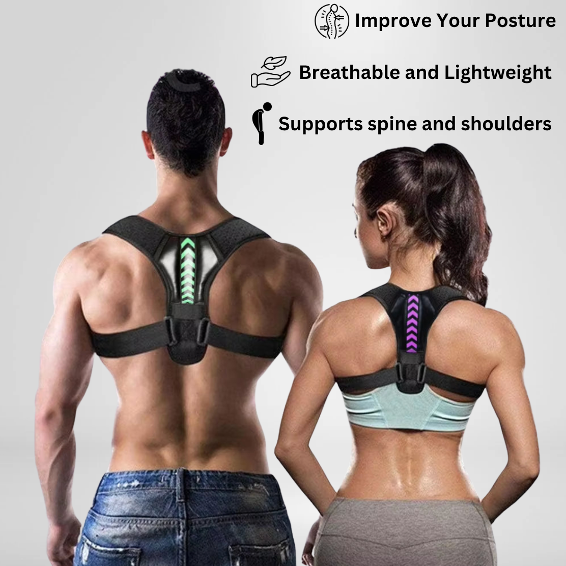 Unisex Adjustable Spine & Clavicle Corrector